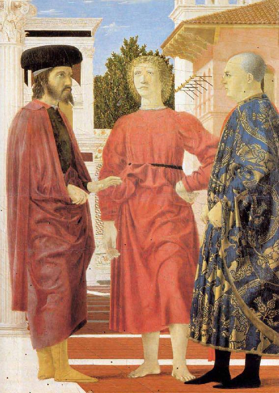 Piero della Francesca The Flagellation Sweden oil painting art